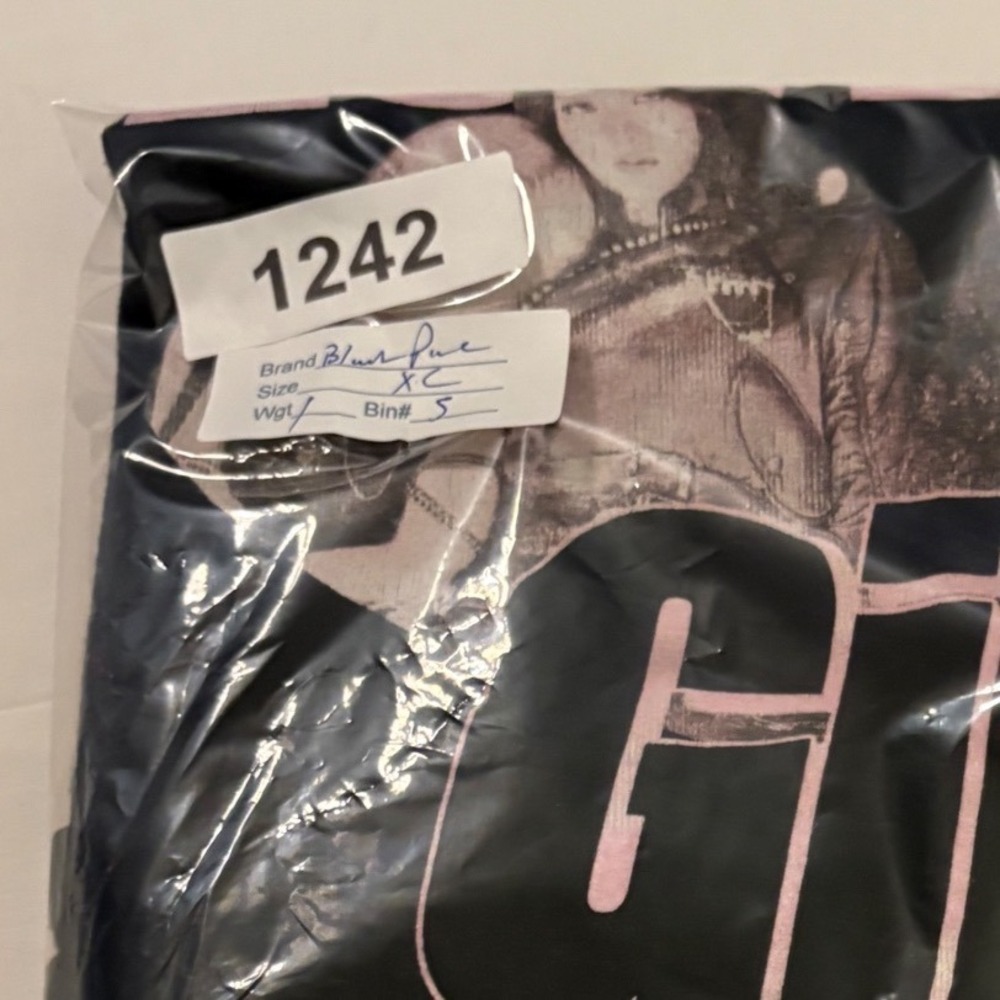 Blackpink Lovesick Girls Long Sleeve Graphic Tee Black XL K-Pop YG Entertainment